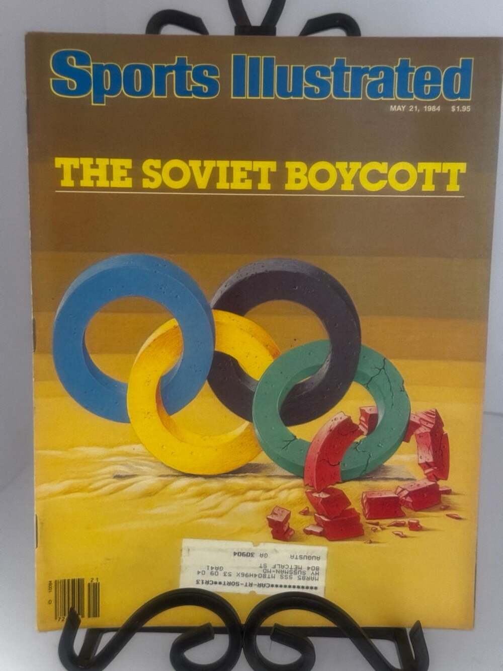 Sports Illustrated Magazine May 21 1984 The Soviet Boycott